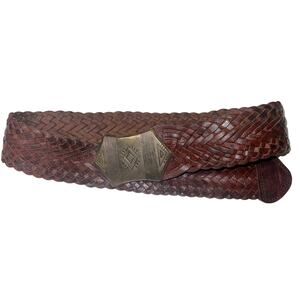 VNTG FOUR WINDS TRADING CO leather belt 39 in